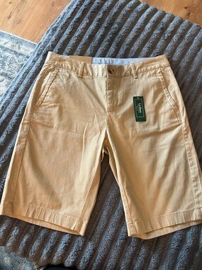 L.L. Bean Khaki Tan Women's Bermuda Shorts